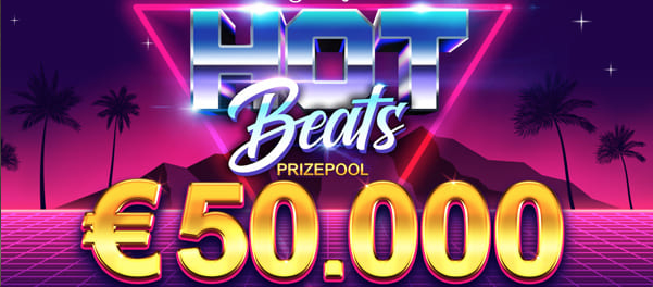 Hot Beats 锦标赛奖池 €50.000